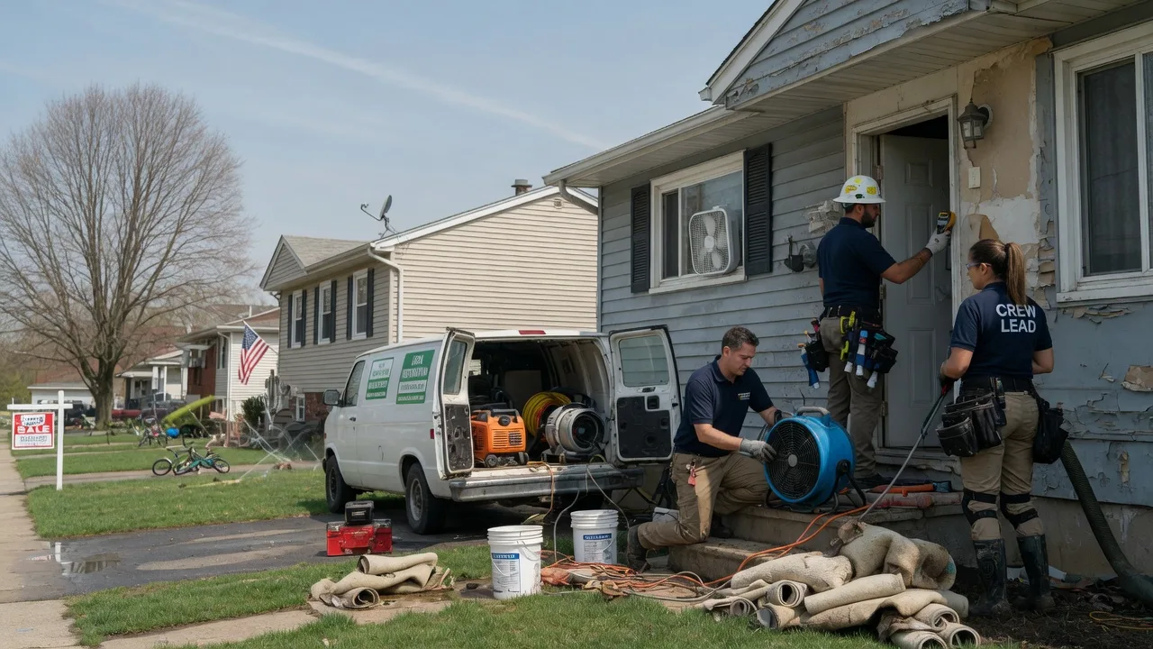 Flood Cleanup in Huntsville, UT near me